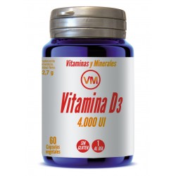 VITAMINA D3 60 CAPSULAS